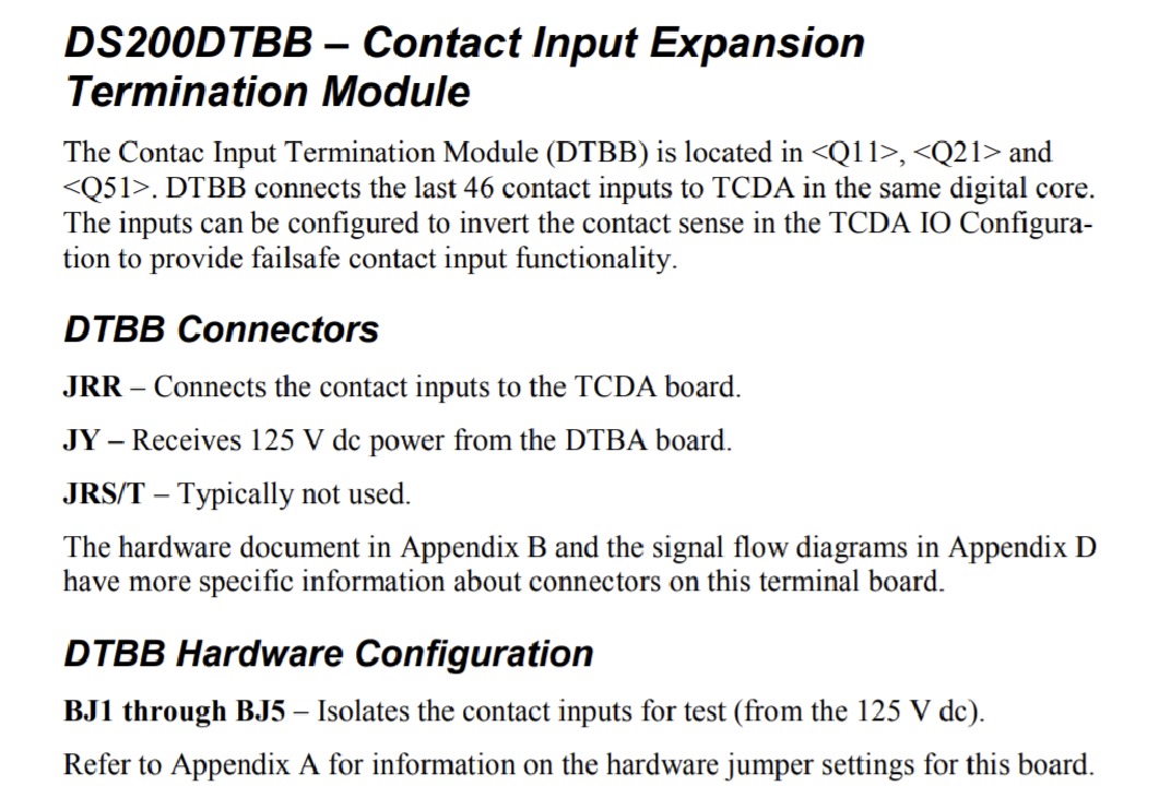 First Page Image of DS200DTBBG1A Data Sheet GEH-6153.pdf